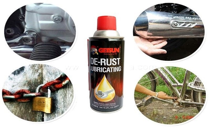 Bình xịt chống rỉ có rất nhiều ứng dụng nổi bật