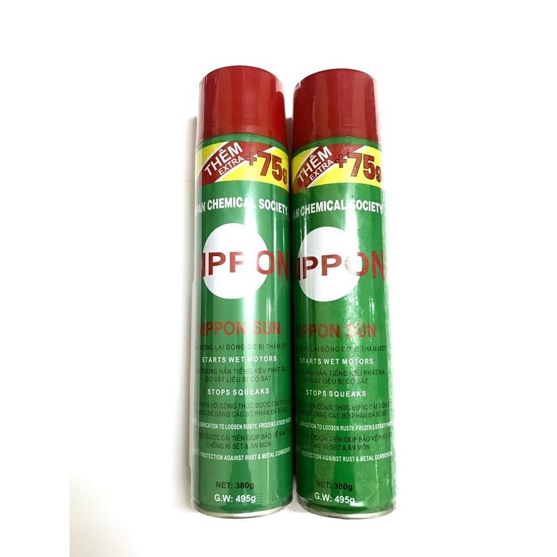 Chai xịt nippon có tính thẩm thấu cao và khả năng làm sạch hiệu quả