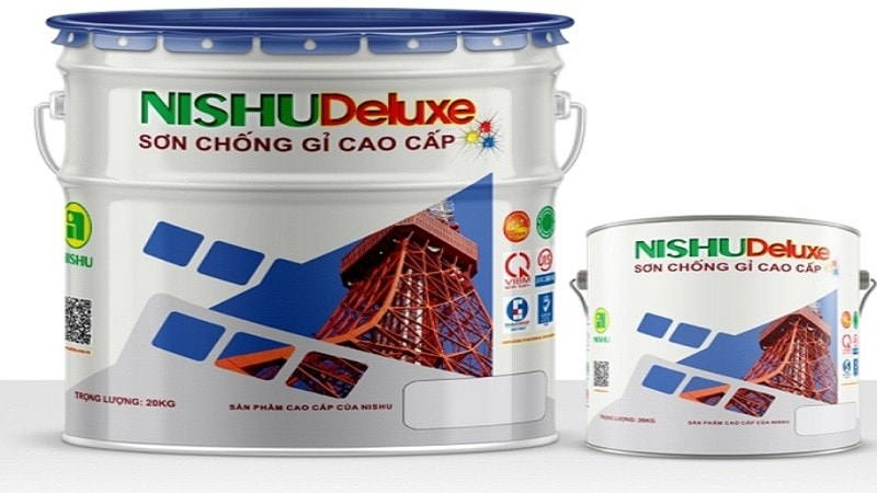 Sơn Nishu được sản xuất theo tiêu chuẩn công nghệ Nhật Sơn Nishu được sản xuất theo tiêu chuẩn công nghệ Nhật