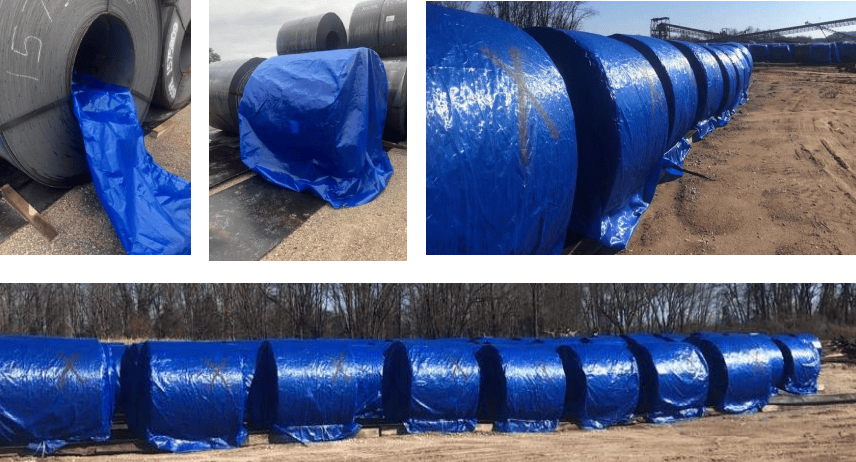 màng chống gỉ sét cho thép cuộn