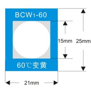 Miếng Dán Cảnh Báo Nhiệt Độ Thay Đổi 60 ℃