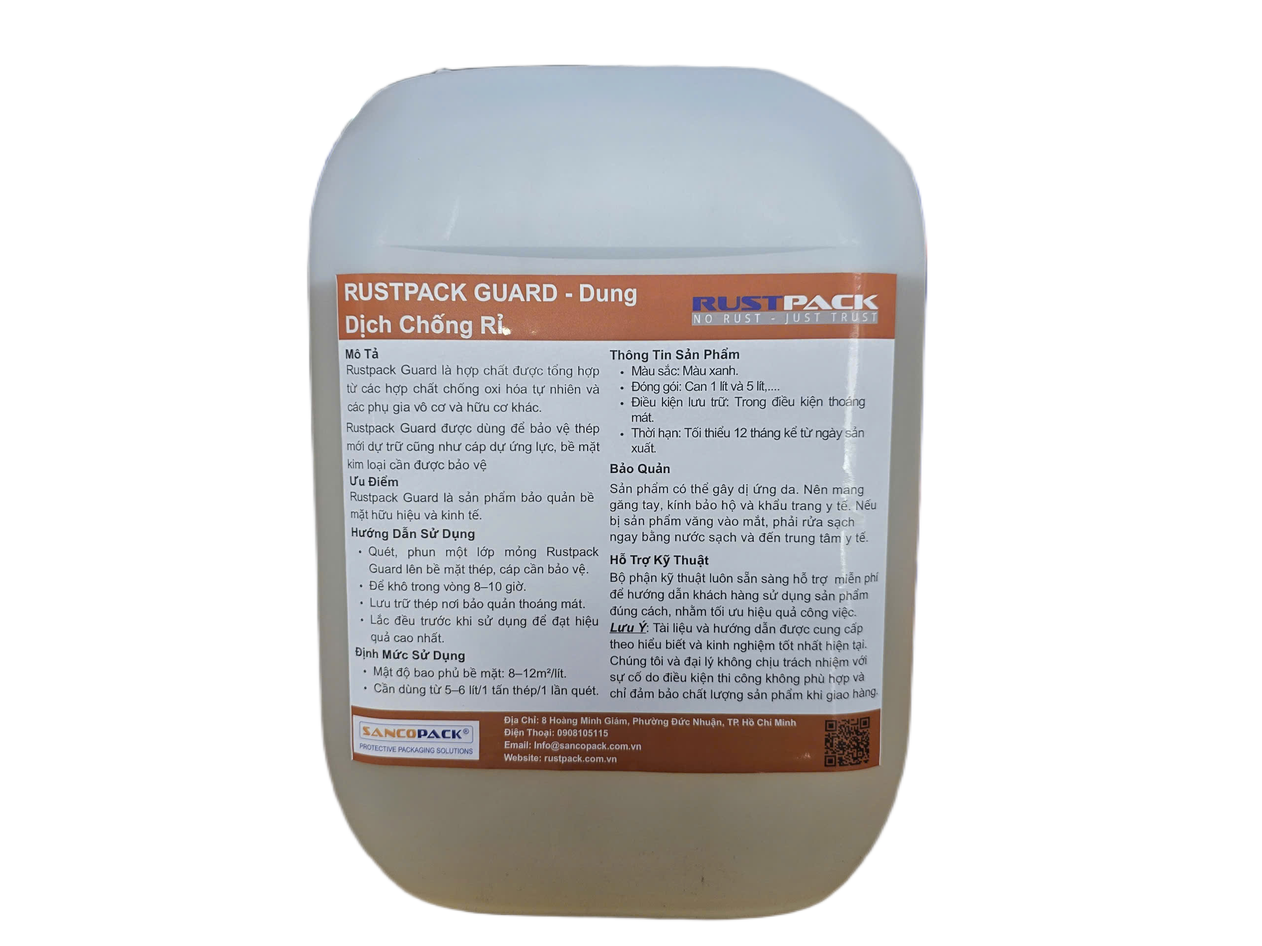 Dung Dịch Tẩy Rỉ Sét Kim Loại Rust Remover