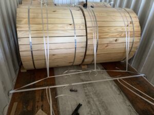 lashing hàng hóa trong container tại Hải Phòng 3